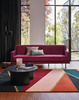 Ted Baker Sahara Burgundy rug 56105