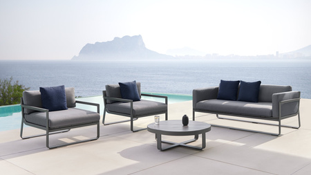 Gandiablasco Flat Round Coffee Table Ø90 cm