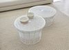 Gan Aram High White Ø61 cm table