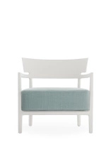 Cara Mat Outdoor Armchair White Green