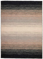 Rezas Panorama Kelim Black Grey Carpet