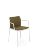 Audrey Soft Noma Chair White Mustard