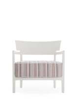 Cara Mat Outdoor Armchair White Brick Stripes