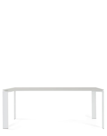 Four Large 190x90 cm Table White