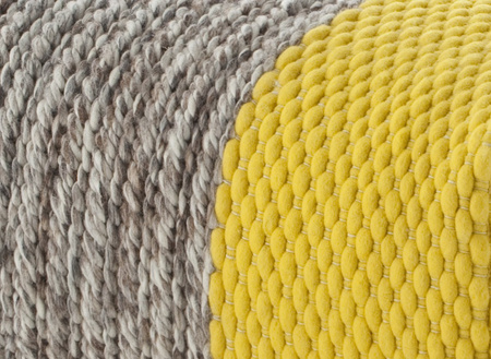 Pufa Gan Mangas Space Plait Square Yellow