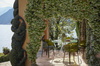  Sir Gio Square 120x120 cm Transparent Brown Table