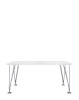 Max 160x80 cm White Chrome Table