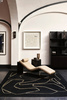 Toulemonde Bochart Amalgame Noir carpet