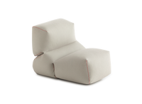 Gan Grapy Soft Grey Cotton Seat