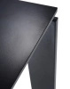 Four Square 128x128 cm Table Black Black