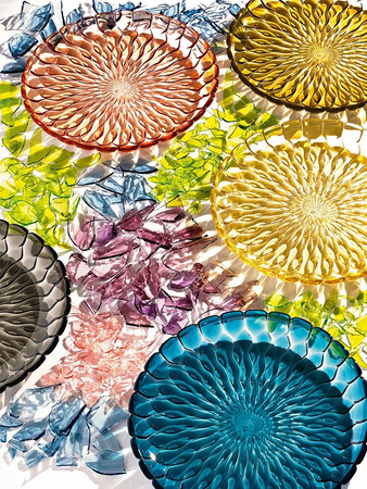 Jelly Plate Blue