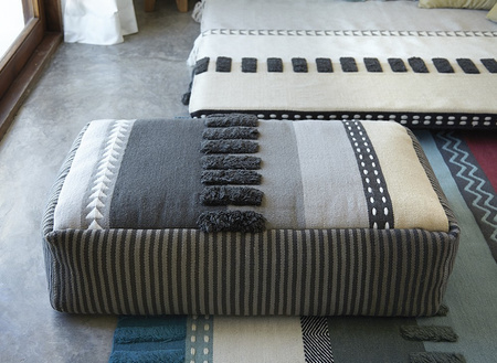 Gan Glaoui Alexandra Neutral pouf