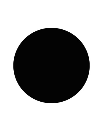 Top Round Table Black