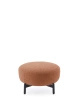 Lunam Curly pouf Pink