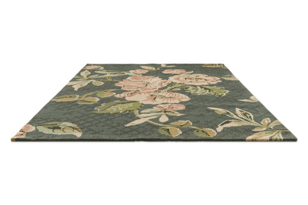 Laura Ashley Aylworth Trail Fern Green carpet 078607