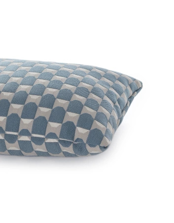 Cushion Outdoor Liberty Obi Check 48x32 cm Pillow Blue