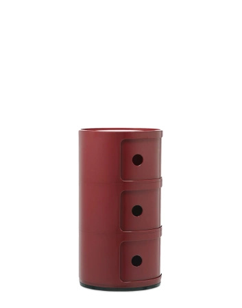 Componibili New Colors 3 Burgundowy