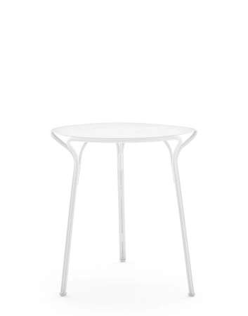 Hiray Round Table White