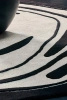 Toulemonde Bochart Fragment Noir et Blanc carpet