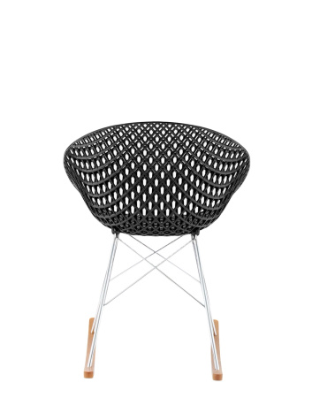 Smatrik Dondolo Chair Black Chrome Plated