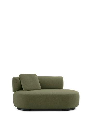 K-Waiting Dormeuse Bouclé Lounger Green