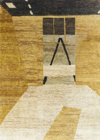 Toulemonde Bochart Atelier Gold carpet