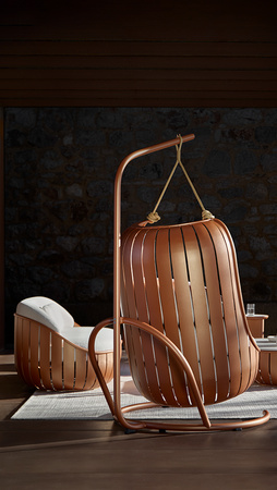 Gandiablasco Arena Swing Armchair