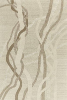 Toulemonde Bochart Lianes Naturel carpet