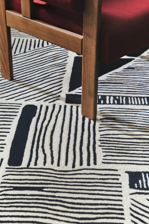 Toulemonde Bochart Antica Blanc bleu carpet
