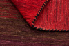 Rezas Panorama Kelim Black Red Carpet