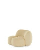 Aaland Armchair (Gorgone) Cream