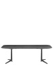 Multiplo XL Rectangular Outdoor 180x90 cm Stół Czarny Czarny Marquina