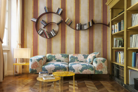 Largo Two-Seater Velvet Sofa Taupe