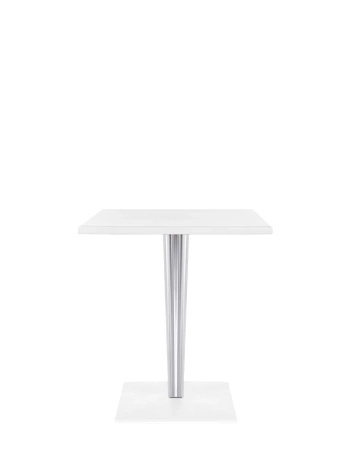 Toptop Contract Square Table White