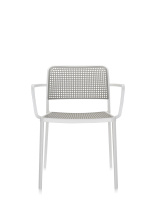 Audrey Chair White Gray