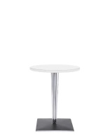 Top Round Outdoor Table White