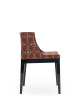 Mademoiselle Rubelli Chair Black Brown