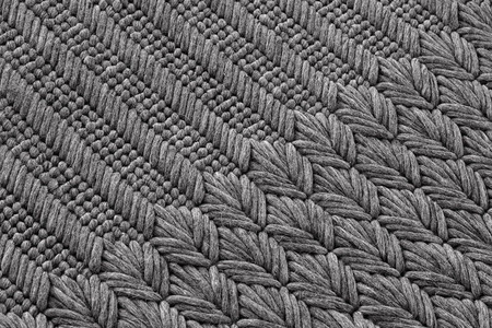 Gan Chaddar Charcoal Carpet