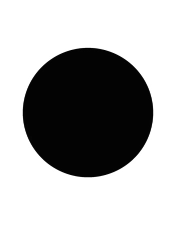 Top Round Table Black