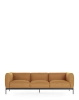 Asia Sofa Three-Seater (Panamino) Ochre