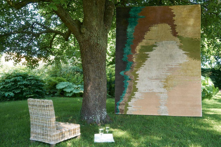 Serge Lesage Hoek Green carpet