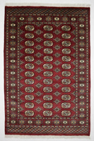 Wool Carpet Pakistan Bokhara terra 188 x 284 29083
