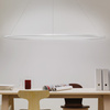 Lampa Wisząca Nemo Ellisse Major Uplight 2700 K Biały