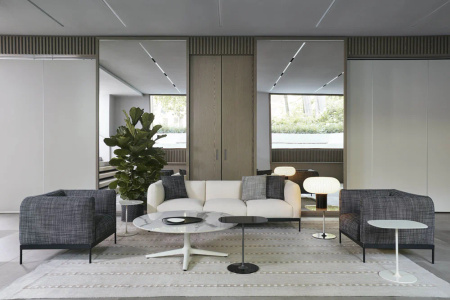 Asia Armchair (Cotone Structure) Fotel Beżowy