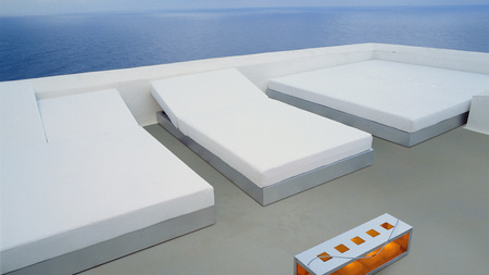 Leżanka Gandiablasco Chill Bed With Backrest 100