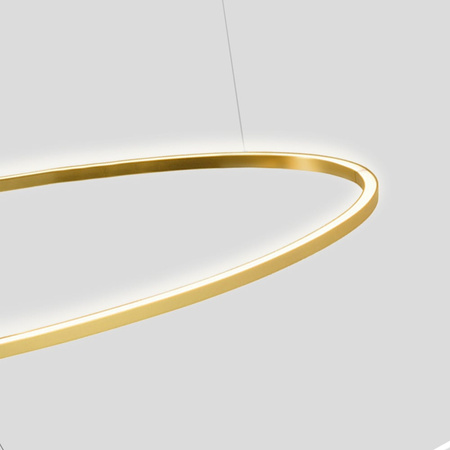 Lampa Wisząca Nemo Ellisse Minor Uplight 2700 K Złoty