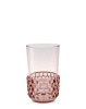 Jellies Family Long Drink Glass Set (4 pieces) Pink
