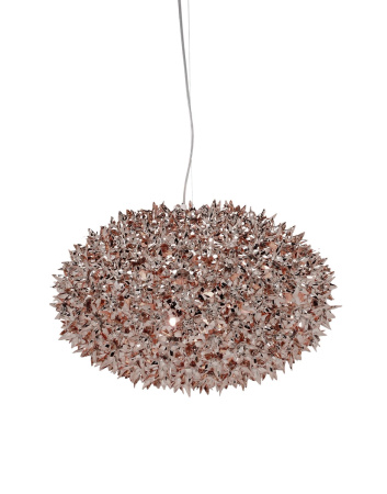 Bloom Hanging Medium Metal Pendant Lamp Bronze
