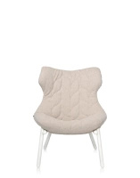 Foliage Trevira Armchair White Beige