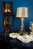 Bourgie Metal Table Lamp Gold